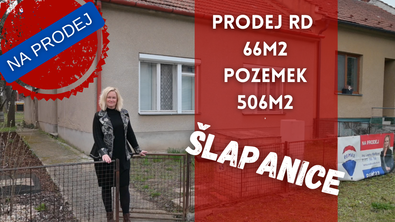 Prodej rodinného domu 66m2, pozemek 506m2
