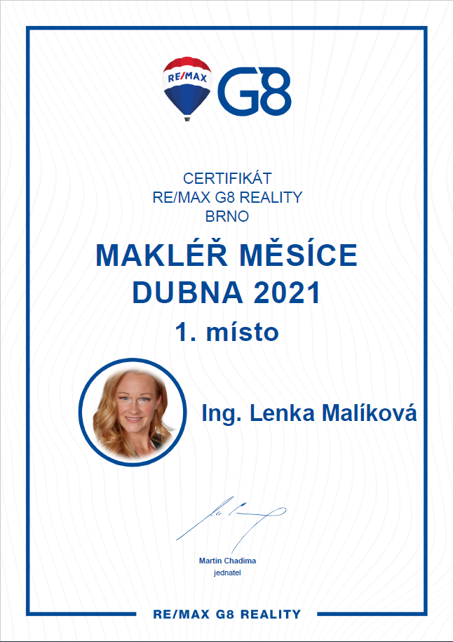 makler mesice duben 2021