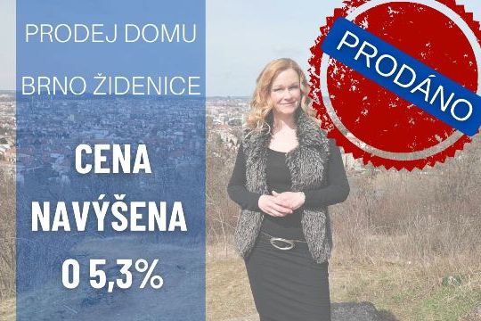 PRODÁNO: dům 3+1, Brno - Židenice, 105m2