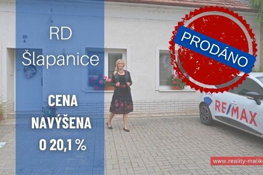 Prodej domu Šlapanice 174 m2, pozemek 640 m2